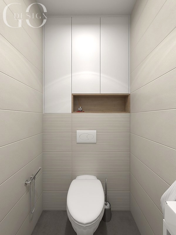 interiérový design toaleta GO DESIGN