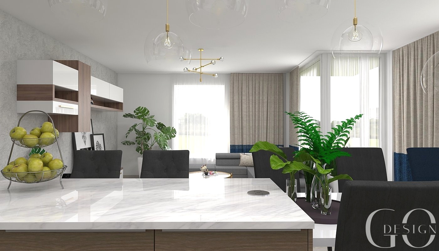 Návrh elegantného bytu v novostavbe Sofora – Bratislava – GO DESIGN ...