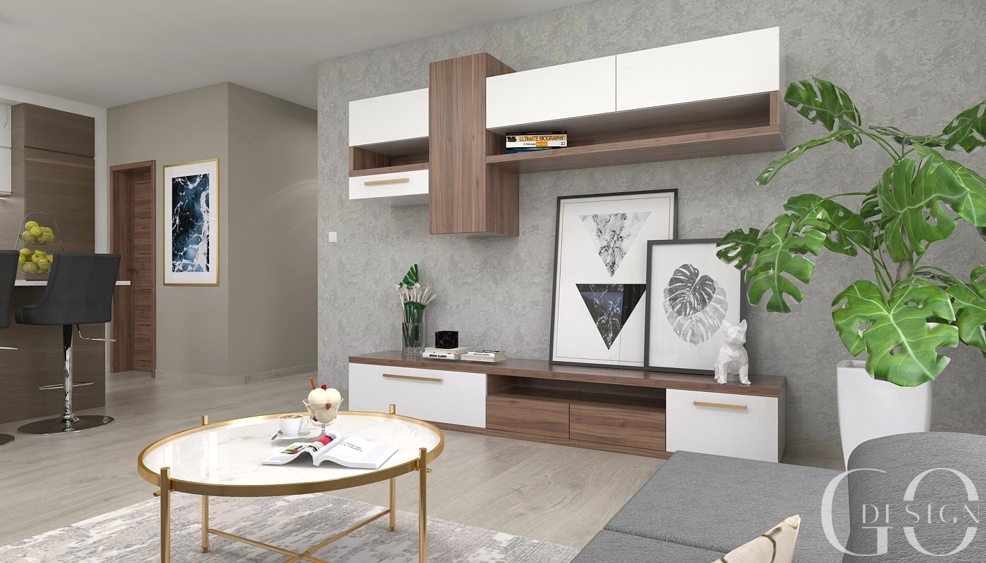 Návrh elegantného bytu v novostavbe Sofora – Bratislava – GO DESIGN ...
