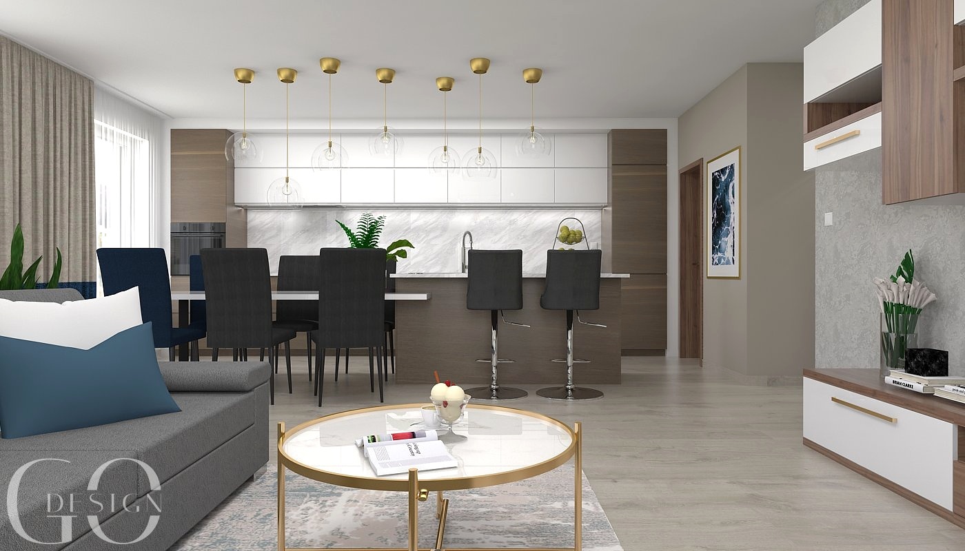 Návrh elegantného bytu v novostavbe Sofora – Bratislava – GO DESIGN ...