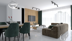návrh obývačky