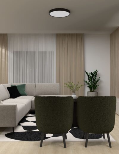 navrh dennej zóny interierovy návrh GO DESIGN