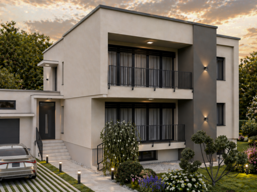 Návrh fasády rodinného domu – Bátovce